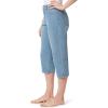 imageGloria Vanderbilt Womens Amanda Capri JeanMadagascar  Rivetsds