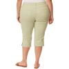 imageGloria Vanderbilt Womens Amanda Capri JeanMatcha Latte