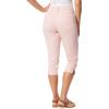 imageGloria Vanderbilt Womens Amanda Capri JeanRibbon Pinkds