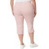 imageGloria Vanderbilt Womens Amanda Capri JeanRosy Pinkrefined Plaid