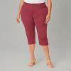 imageGloria Vanderbilt Womens Amanda Capri JeanRubarb Jam