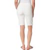imageGloria Vanderbilt Womens Amanda Pull on Bermuda ShortVintage Whiteds