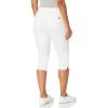 imageGloria Vanderbilt Womens Comfort Curvy Skinny Jean Capri LengthVintage White