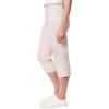 imageGloria Vanderbilt Womens High Rise Belted Capri StandardRosy Pink