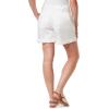 imageGloria Vanderbilt Womens Trapunto Self Belt Vacation Short StandardVintage White