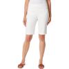 imageGloria Vanderbilt Womens Amanda Pull on Bermuda ShortVintage Whiteds