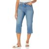 imageGloria Vanderbilt Womens High Rise Belted Capri StandardMerced
