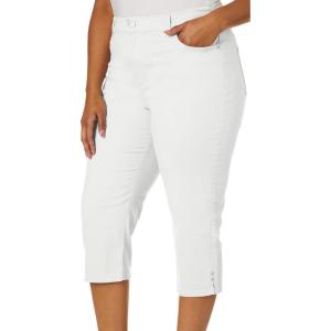 imageGloria Vanderbilt Womens Amanda Capri JeanCrystal White