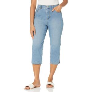 imageGloria Vanderbilt Womens Amanda Capri JeanMadagascar  Rivetsds