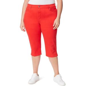 imageGloria Vanderbilt Womens Amanda Capri JeanRed Spark  Rivets