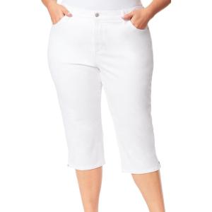 imageGloria Vanderbilt Womens Amanda Capri JeanVintage White