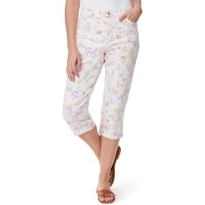 imageGloria Vanderbilt Womens Amanda Capri JeanVintage White Bahia Flora