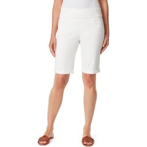 imageGloria Vanderbilt Womens Amanda Pull on Bermuda ShortVintage Whiteds