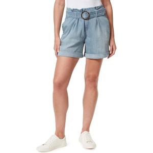 imageGloria Vanderbilt Womens Trapunto Self Belt Vacation Short StandardSaltmarsh