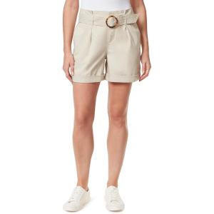 imageGloria Vanderbilt Womens Trapunto Self Belt Vacation Short StandardStonewood