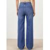 image:imageAstylish Womens 2026 High Waisted Wide Leg Jeans Front Seam Straight Denim PantsAshleigh Blue