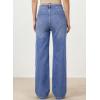 image:imageAstylish Womens 2026 High Waisted Wide Leg Jeans Front Seam Straight Denim PantsBeau Blue