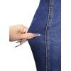 image:imageAstylish Womens 2026 High Waisted Wide Leg Jeans Front Seam Straight Denim PantsDirty Blue
