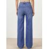 image:imageAstylish Womens 2026 High Waisted Wide Leg Jeans Front Seam Straight Denim PantsSky Blue