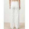 image:imageAstylish Womens 2026 High Waisted Wide Leg Jeans Front Seam Straight Denim PantsWhite