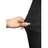 image:imageAstylish Womens High Waisted Wide Leg Jeans Stretch Denim Pants Double Button Trousers with Patch PocketsBlack