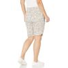 image:imageGloria Vanderbilt Womens Amanda Bermuda ShortStonewood Wild Flowers