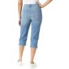 image:imageGloria Vanderbilt Womens Amanda Capri with High Rise Straight StandardArroyo Whiskers  Hem Slits