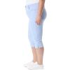 image:imageGloria Vanderbilt Womens Amanda Capri with High Rise Straight StandardDreamy Blue