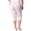 image:imageGloria Vanderbilt Womens Amanda Capri with High Rise Straight StandardSoft Peony