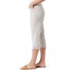 image:imageGloria Vanderbilt Womens Amanda Capri with High Rise Straight StandardStonewood