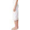 image:imageGloria Vanderbilt Womens Amanda Capri with High Rise Straight StandardVintage White  Embellished  Slit Hem