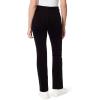 image:imageGloria Vanderbilt Womens Amanda Corduroy Slim High Rise Pant RegularBlack