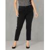 image:imageGloria Vanderbilt Womens Amanda Corduroy Slim High Rise Pant RegularBlack Venetian Vinesds