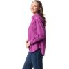 image:imageGloria Vanderbilt Womens Amanda HighLow Long Sleeve Pullover Shirt StandardJuneberry