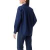 image:imageGloria Vanderbilt Womens Amanda HighLow Long Sleeve Pullover Shirt StandardLiberty Blue