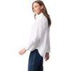 image:imageGloria Vanderbilt Womens Amanda HighLow Long Sleeve Pullover Shirt StandardVintage White