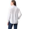 image:imageGloria Vanderbilt Womens Amanda HighLow Long Sleeve Pullover Shirt StandardVintage White
