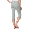 image:imageGloria Vanderbilt Womens Amanda Pull on CapriEucalyptus