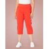 image:imageGloria Vanderbilt Womens Amanda Pull on CapriRed Sparkds