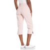 image:imageGloria Vanderbilt Womens Amanda Pull on CapriRosy Pinkrefined Plaidds