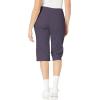 image:imageGloria Vanderbilt Womens Amanda Pull on Skimmer Short RegularGraystone