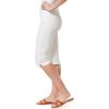 image:imageGloria Vanderbilt Womens Amanda Pull on Skimmer Short RegularVintage White