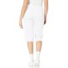 image:imageGloria Vanderbilt Womens Amanda Pull on Skimmer Short RegularVintage White