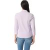 image:imageGloria Vanderbilt Womens Ashten 34 Sleeve Button Down Shirt with Curved Hem StandardLilac Dream