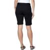 image:imageGloria Vanderbilt Womens Chic Self Belted Bermuda ShortBlack