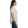 image:imageGloria Vanderbilt Womens Daisy Short Sleeve HighLow Button Down Shirt StandardWarm Mint
