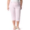image:imageGloria Vanderbilt Womens Amanda Capri with High Rise Straight StandardSoft Peony