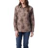 image:imageGloria Vanderbilt Womens Amanda HighLow Long Sleeve Pullover Shirt StandardUbe Rouge  Floral Lithography