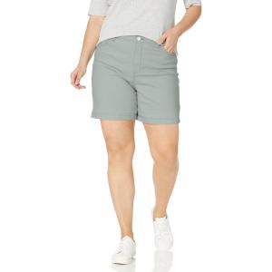 image:imageGloria Vanderbilt Womens Amanda Basic Jean Short RegularEucalyptusds