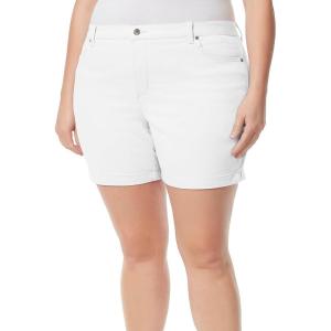 image:imageGloria Vanderbilt Womens Amanda Basic Jean Short RegularVintage White